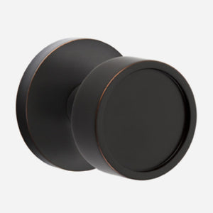 Verve Door Knob on Disk Rosette