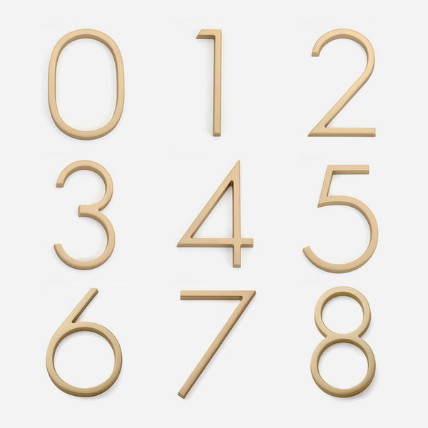 Tecolote House Numbers