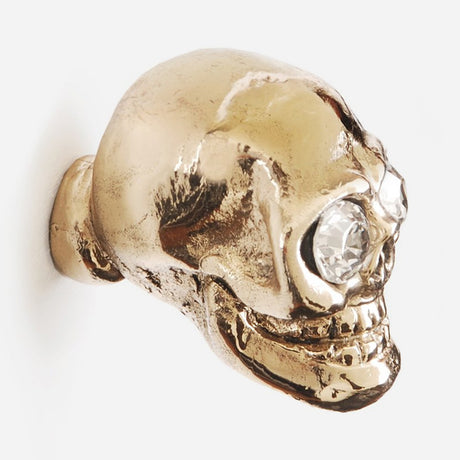 Charlie Gem Skull Cabinet Knob