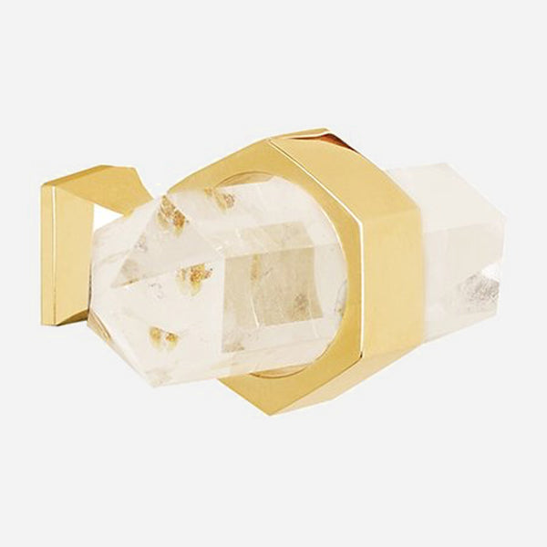 Freya Clear Quartz Cabinet Knob