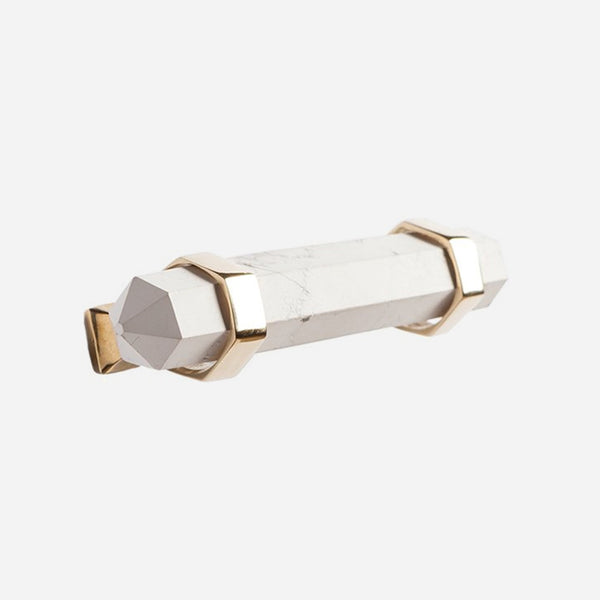 Freya Howlite Cabinet Pull