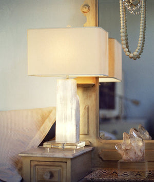 Landen Selenite Table Lamp