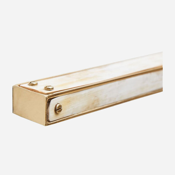 Langston Horn Inlay Cabinet Pull