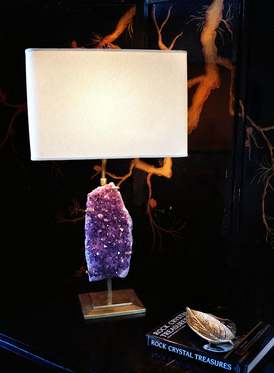 Robert Amethyst Table Lamp