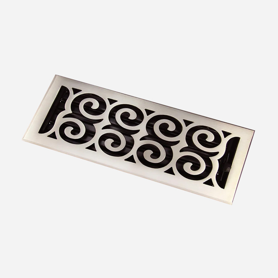 Legacy Scroll Brass Vent Cover