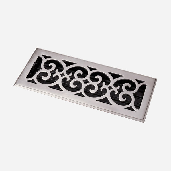 Scroll Brass Vent Cover