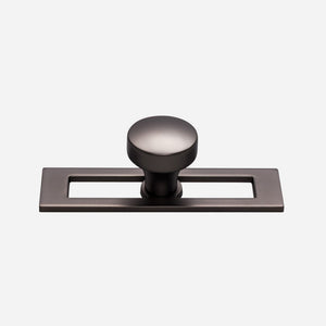 Kinney Cabinet Knob and Hollin Backplate