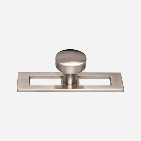 Kinney Cabinet Knob and Hollin Backplate