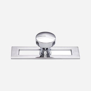 Kinney Cabinet Knob and Hollin Backplate
