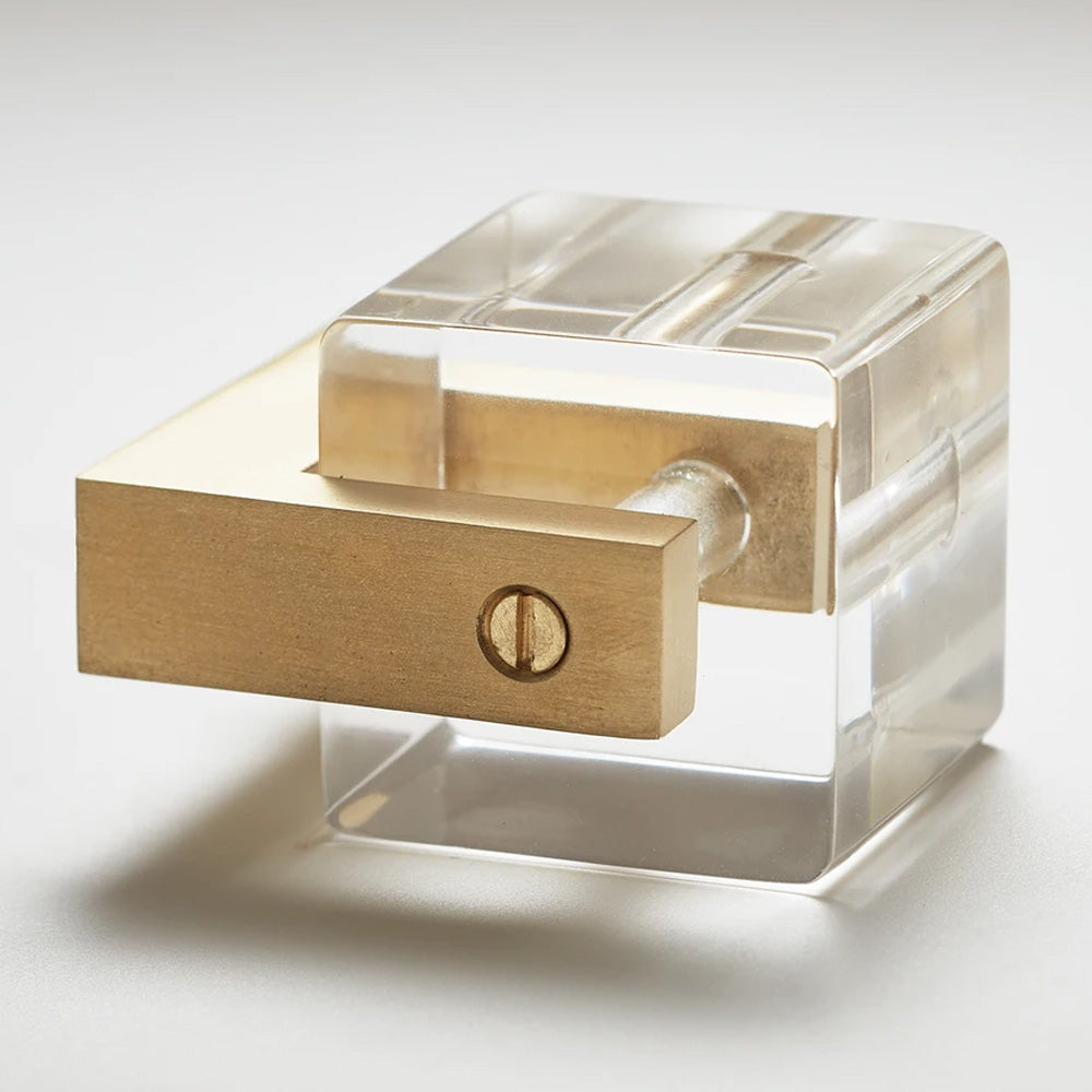 Transparency Cube Cabinet Knob